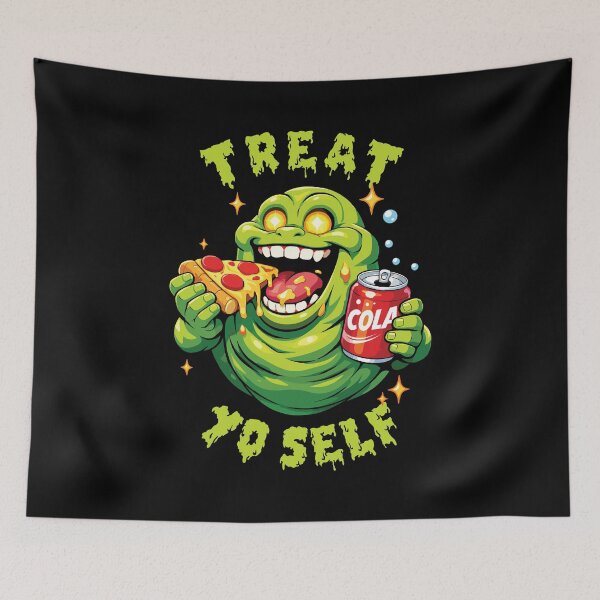 Item preview, Treat Yo Self Slimer designed and sold by GhoulishGraphX.