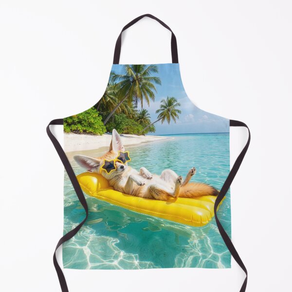 Item preview, Fennec Fox Relaxes in a Caribbean Paradise designed and sold by Tridentulus.