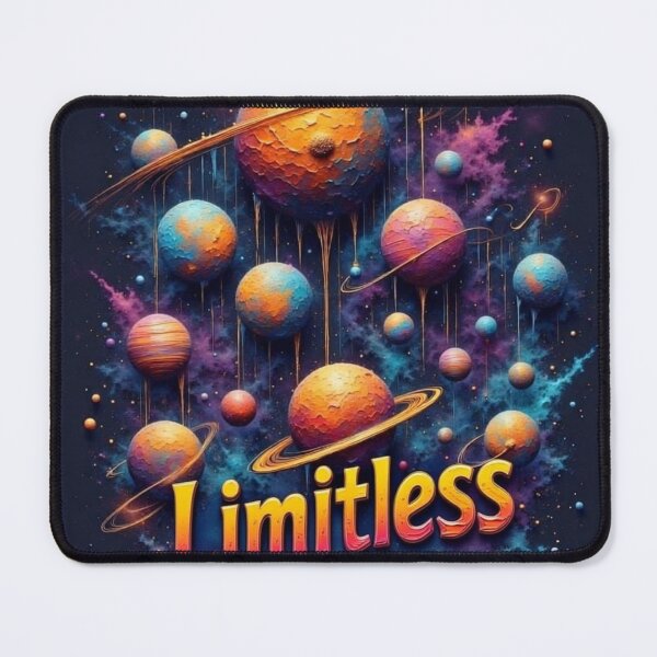 Item preview, Limitless Universe – Colorful Planets, Cosmic Inspiration & Space Art designed and sold by Whimsical Art by Angela.