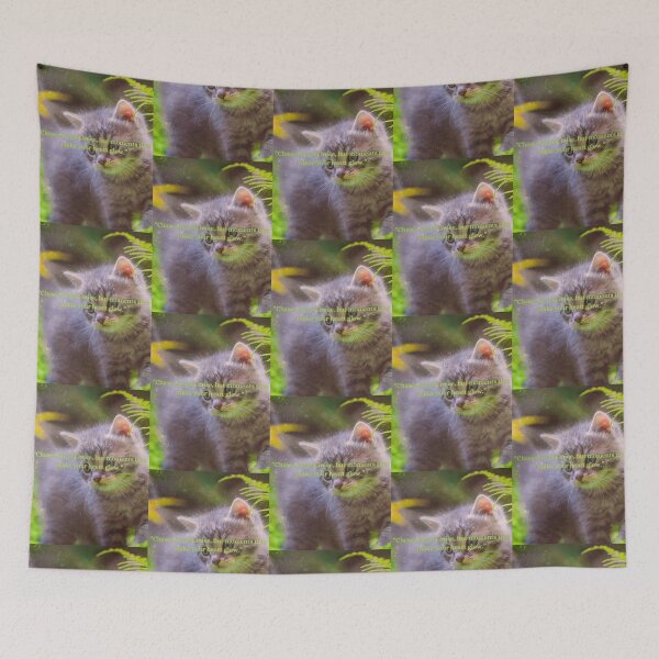 Item preview, Cute baby cat design designed and sold by kerissfantasyart .
