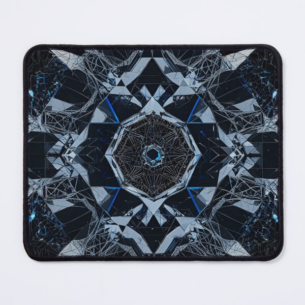Item preview, Fractured Geometry: Azure Cascade designed and sold by mxztar.