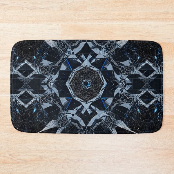 Item preview, Fractured Geometry: Azure Cascade designed and sold by mxztar.