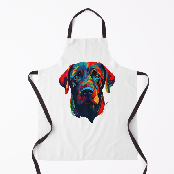 Item preview, Colorful Black Labrador Face Design designed and sold by Easyas.
