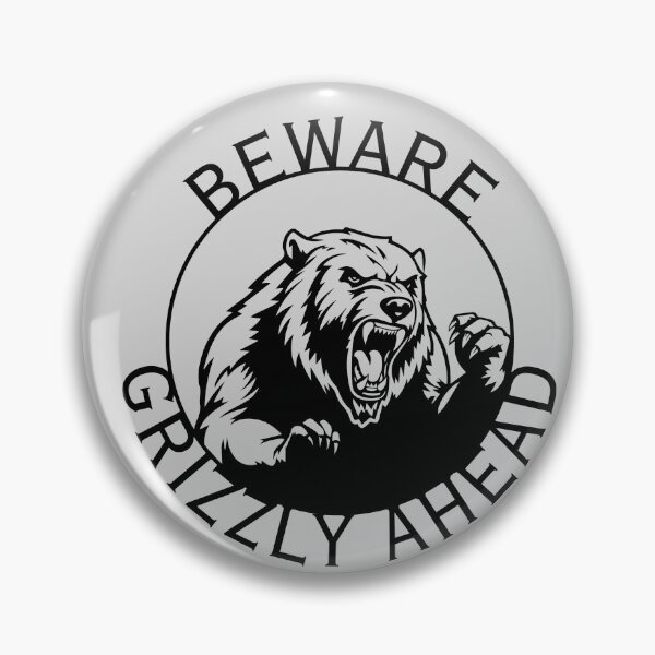 Item preview, BEWARE: Untamed Spirit | Grizzly Bear Motif designed and sold by VENOHA.
