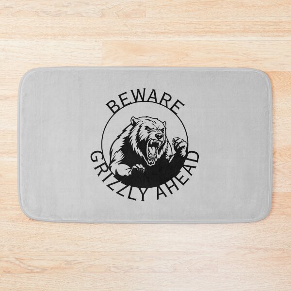 Item preview, BEWARE: Untamed Spirit | Grizzly Bear Motif designed and sold by VENOHA.