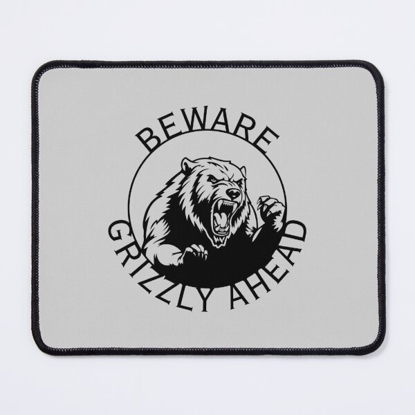 Item preview, BEWARE: Untamed Spirit | Grizzly Bear Motif designed and sold by VENOHA.
