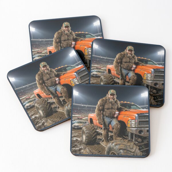 Item preview, Bigfoot Dominates at Monster Car Crusher Show designed and sold by Tridentulus.