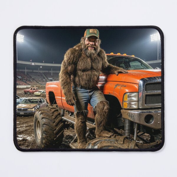 Item preview, Bigfoot Dominates at Monster Car Crusher Show designed and sold by Tridentulus.