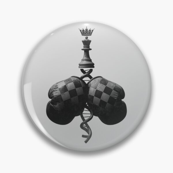 Item preview, Chess Boxing DNA – Strategic Fighter King Art designed and sold by RDproject.