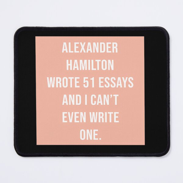Item preview, Alexander Wrote 51 Essays And I Cant Even Write One In Pink designed and sold by Medsaidkhalouki.