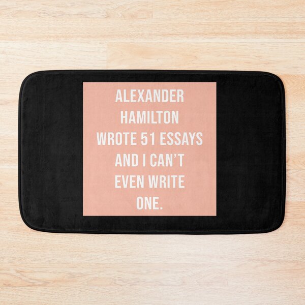 Item preview, Alexander Wrote 51 Essays And I Cant Even Write One In Pink designed and sold by Medsaidkhalouki.