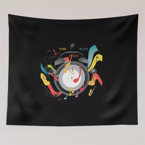 Item preview,  Let The Music Play Musical Design designed and sold by NIKITA TODOROV.
