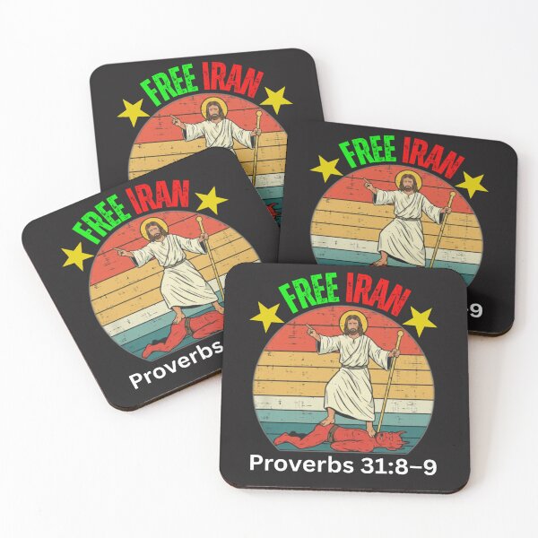 Item preview, FREE IRAN | PROVERBS 31:8-9 designed and sold by UnboundFull.
