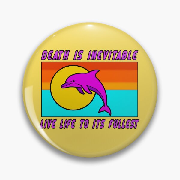 Item preview, Existential Dolphin Quote designed and sold by GothicBohemian.