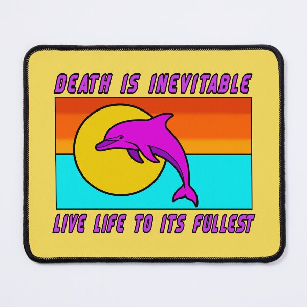 Item preview, Existential Dolphin Quote designed and sold by GothicBohemian.
