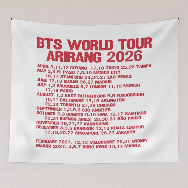 Item preview, BTS World Tour 2026 Arirang. #4 designed and sold by EunsooLee.