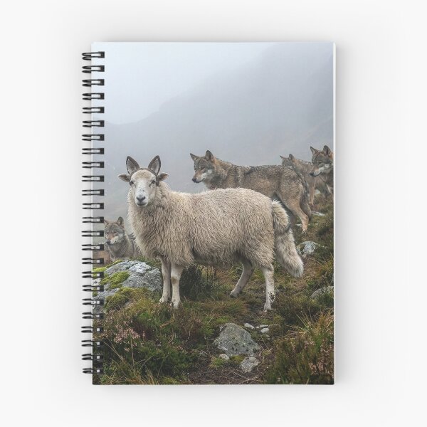 Item preview, Sheep Goes Deep Undercover in Wolfpack designed and sold by Tridentulus.