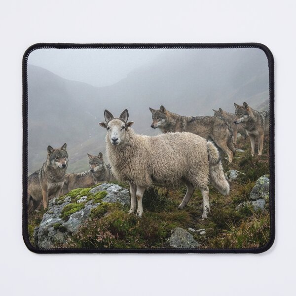 Item preview, Sheep Goes Deep Undercover in Wolfpack designed and sold by Tridentulus.