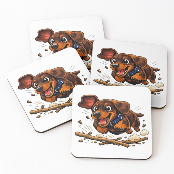 Item preview, Dachshund Emi #2 Fun time! designed and sold by Abi & Emi Core.