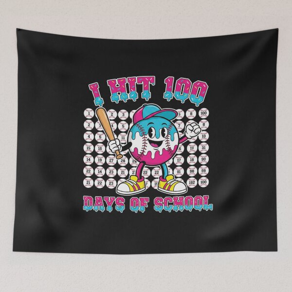 Item preview, 100th Day of School Baseball I Hit 100 Days designed and sold by AdyKurniawan.