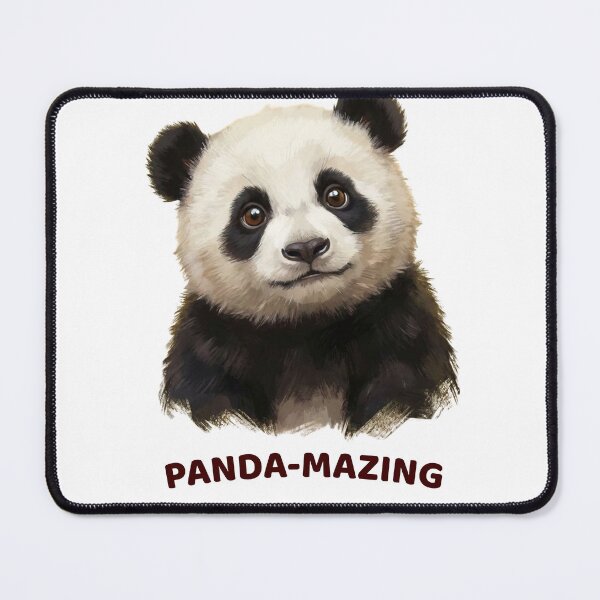 Item preview, Panda-Mazing Cute Panda Pun Shirt | Funny Panda Lover Gift designed and sold by LittleLoopArt.