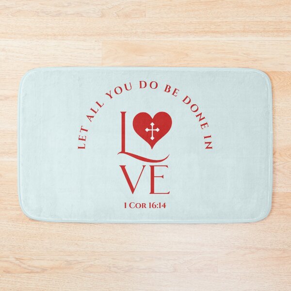 Item preview, Let All You Do Be Done in Love Christian designed and sold by Sachie's Studio.