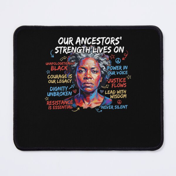 Item preview, Our Ancestors' Strength Lives On Black History Melanin Afro Woman designed and sold by jakaun.