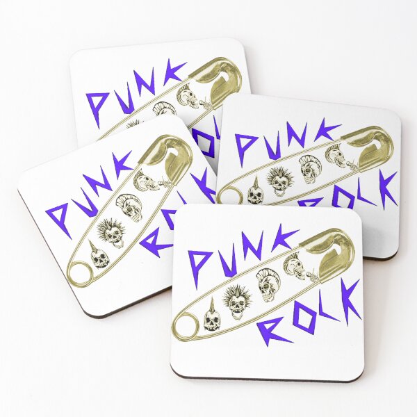 Item preview, WILD AND CRAZY PUNK ROCK PIN-SKULLS! designed and sold by skeletons-lair.