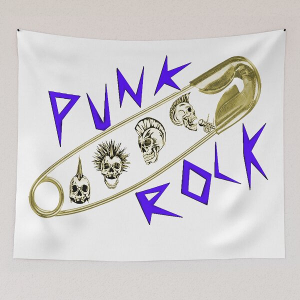 Item preview, WILD AND CRAZY PUNK ROCK PIN-SKULLS! designed and sold by skeletons-lair.