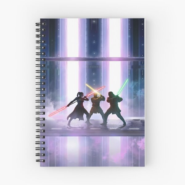 Item preview, Lightsaber Duel in a Futuristic City designed and sold by Bkrayo.