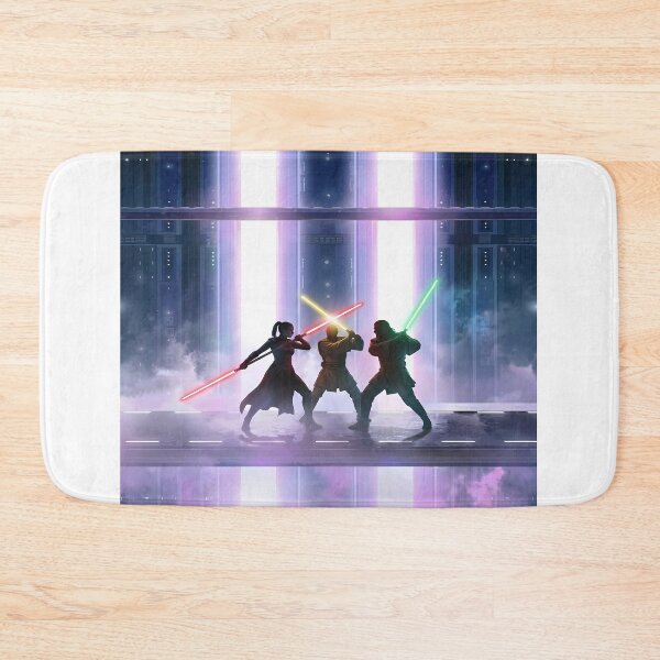 Item preview, Lightsaber Duel in a Futuristic City designed and sold by Bkrayo.