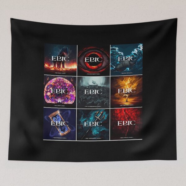 Item preview,  Epic The Musical Saga Covers designed and sold by zengeos.