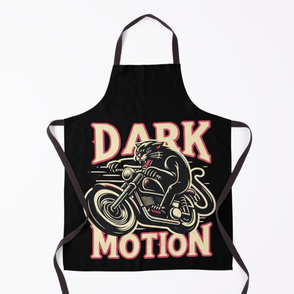 Item preview, Dark Motion Panther - Retro Vintage Motorcycle Cartoon Mascot designed and sold by Zoo-Moo.
