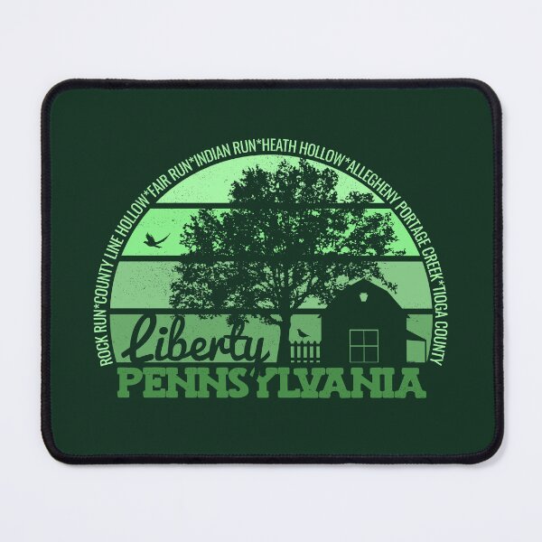 Item preview, Liberty Pennsylvania Sunset Retro Vintage Local Pride Logo designed and sold by CRHPOD20.