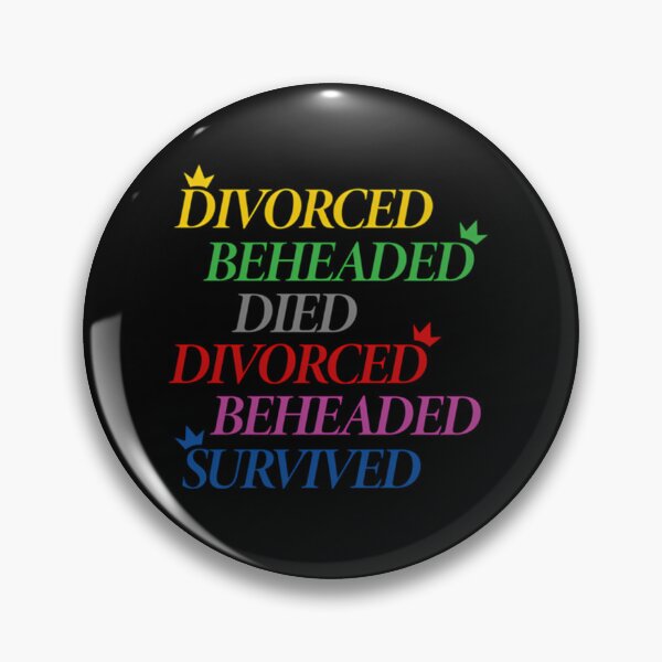 Item preview, Divorced Beheaded Six designed and sold by KoliHub.