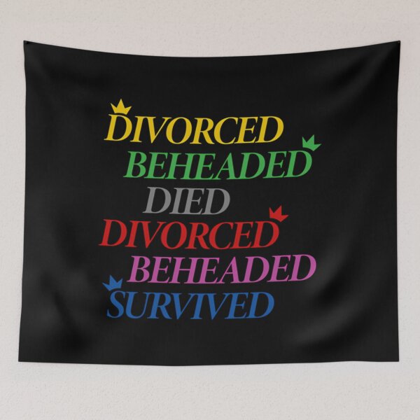Item preview, Divorced Beheaded Six designed and sold by KoliHub.
