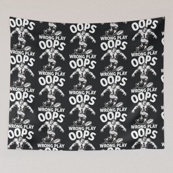Item preview, Oops Wrong Play – Football Fail Humor designed and sold by Taans-Creation.