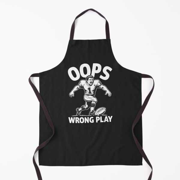 Item preview, Oops Wrong Play – Football Fail Humor designed and sold by Taans-Creation.