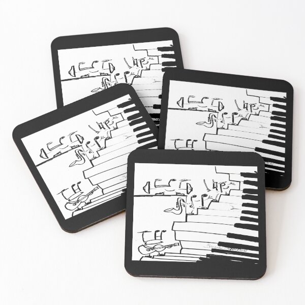Item preview, Quartet Of Musical Notes. Drawing designed and sold by KoliHub.
