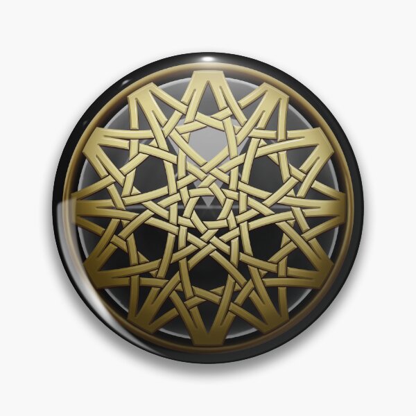Item preview, Round Celtic Knot and Gem designed and sold by BoshJeckArt2.