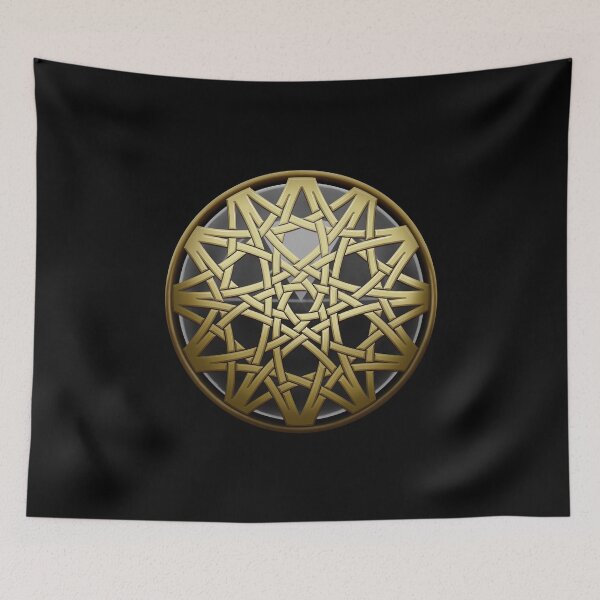 Item preview, Round Celtic Knot and Gem designed and sold by BoshJeckArt2.
