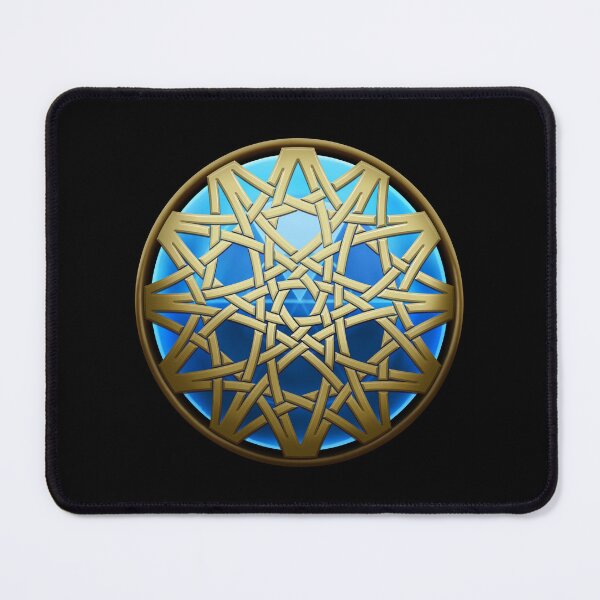 Item preview, Round Celtic Knot and Gem designed and sold by BoshJeckArt2.