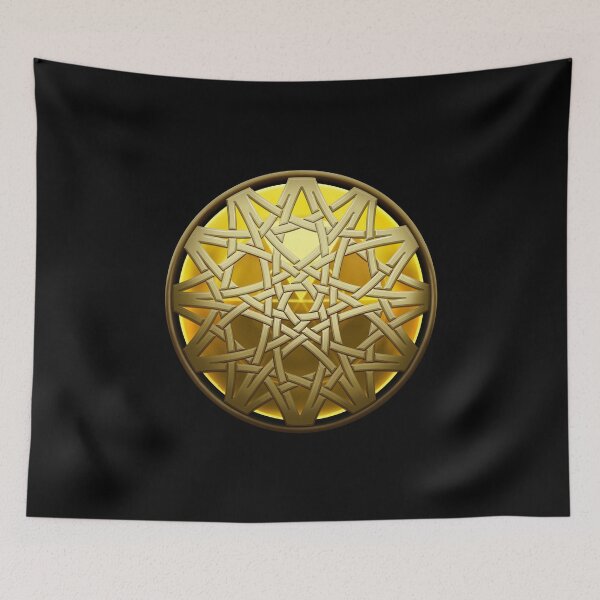 Item preview, Round Celtic Knot and Gem designed and sold by BoshJeckArt2.
