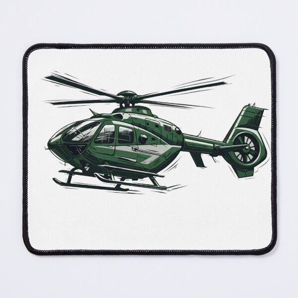 Item preview, EC135 Light Utility Helicopter Illustration designed and sold by Combat Skies.
