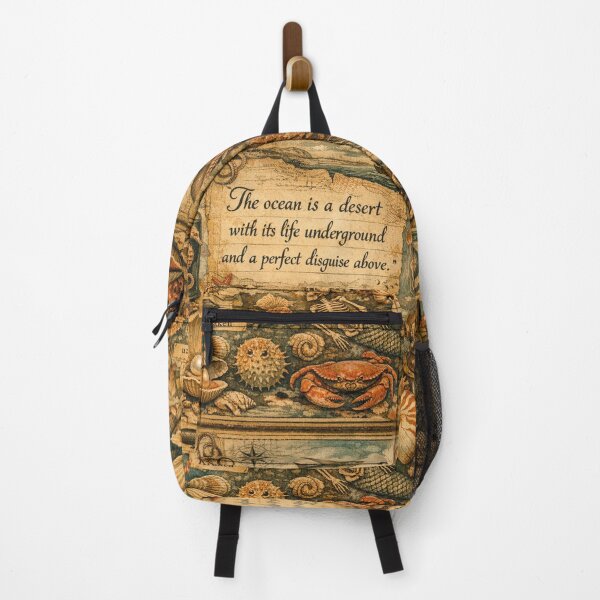 Item preview, Vintage Ocean Collage – Maritime Charm and Quote designed and sold by Mauswohn.