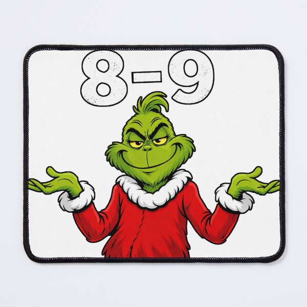 Item preview, Grinch 8 - 9 meme designed and sold by memorylapsecafe.