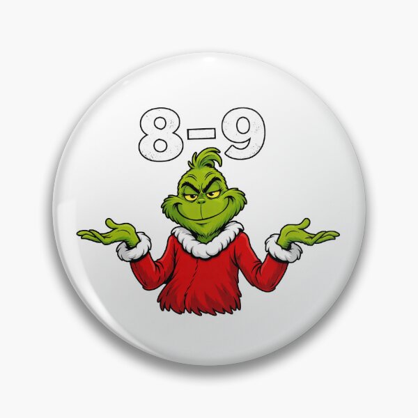 Item preview, Grinch 8 - 9 meme designed and sold by memorylapsecafe.