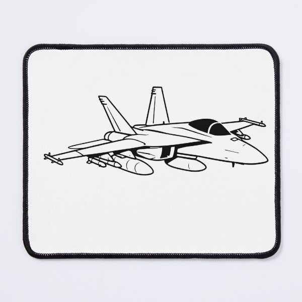 Item preview, F/A-18 Super Hornet Fighter Jet Illustration designed and sold by Combat Skies.