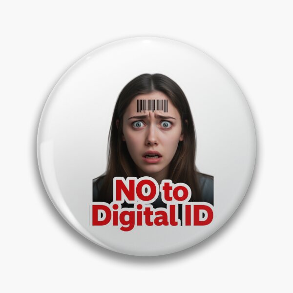 Item preview, No to Digital ID designed and sold by aykiradesigns.
