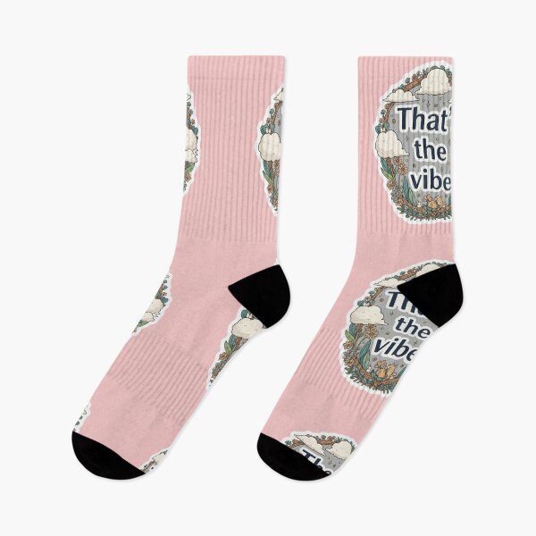Item preview, That’s the Vibe – Cute Whimsical Nature Illustration designed and sold by PixelVibe782.